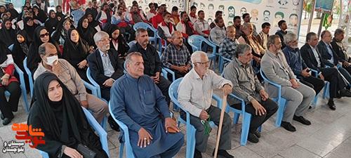گرامیداشت یاد و خاطره شهدای کارمند و دولتمردان شهید در گلزار شهدای زاهدان