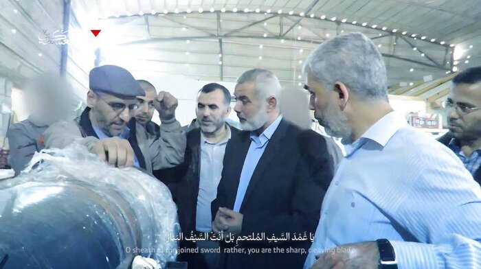 حماس برای اولین بار تصاویری از رهبران شهید خود را منتشر کرد حماس برای اولین بار تصاویری از رهبران شهید خود را منتشر کرد