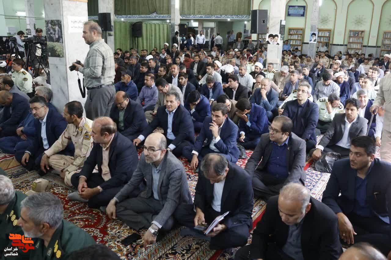 تصاویر/ مراسم گرامیداشت سالروز شهادت شهیدان رجایی و باهنر در خراسان شمالی