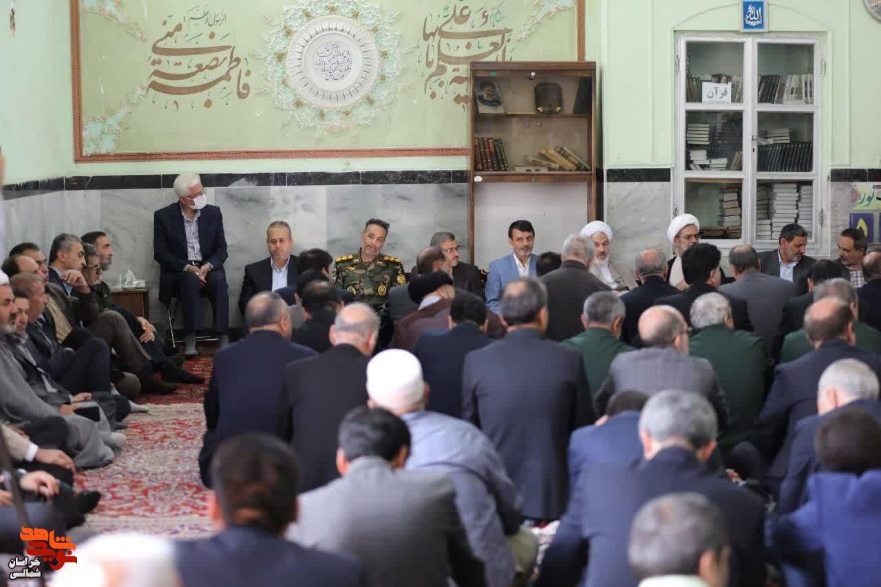 تصاویر/ مراسم گرامیداشت سالروز شهادت شهیدان رجایی و باهنر در خراسان شمالی