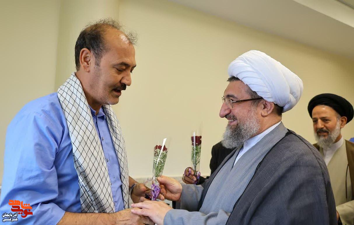 دیدار امام جمعه با یادگاران دفاع مقدس