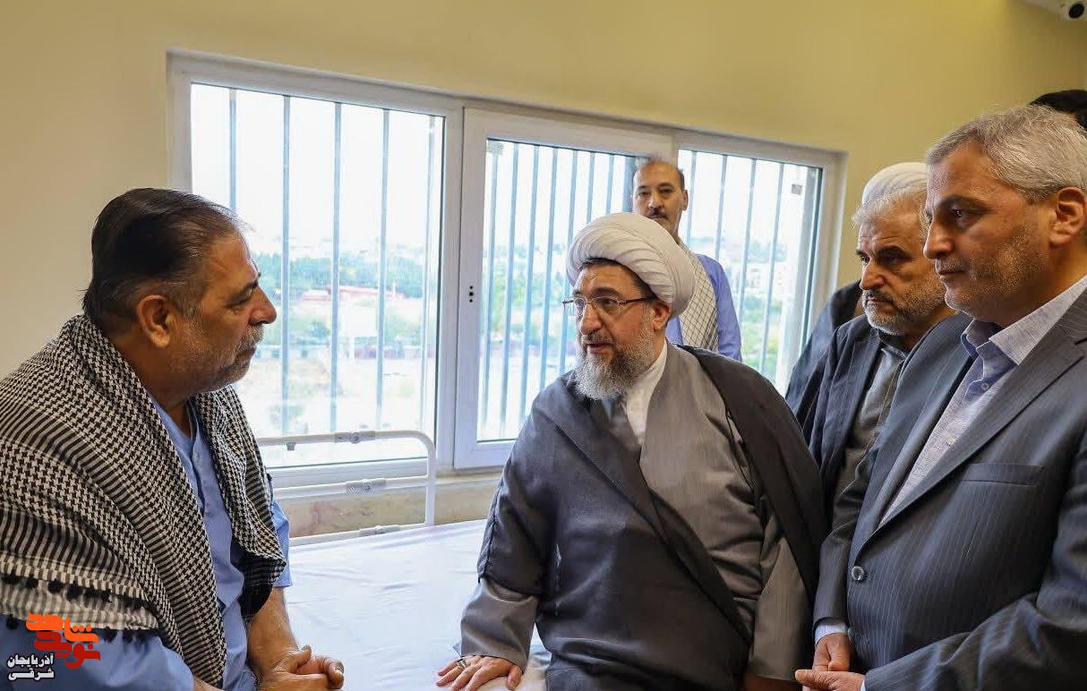 دیدار امام جمعه با یادگاران دفاع مقدس