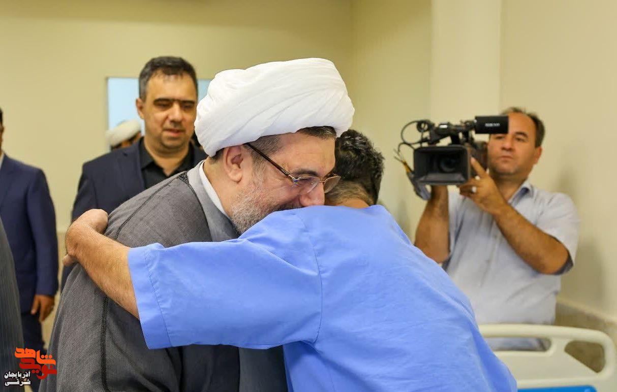 دیدار امام جمعه با یادگاران دفاع مقدس