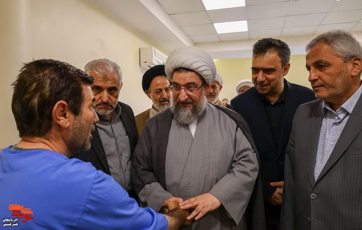 دیدار امام جمعه با یادگاران دفاع مقدس