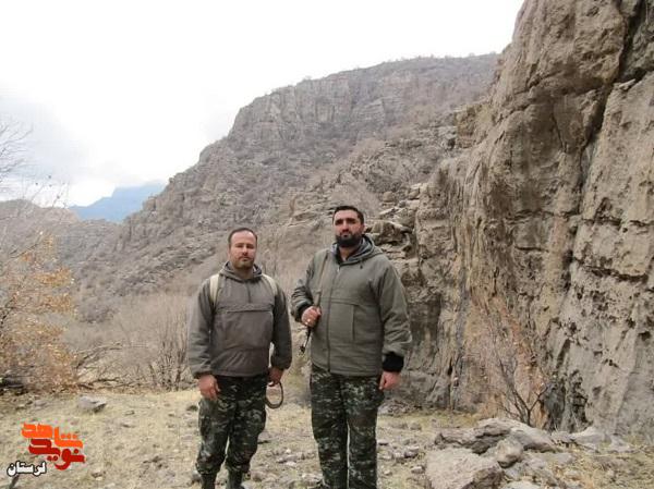 #مجتبی_رضایی در کنار پاسدار شهیدوالامقام #ابوذرمرادی