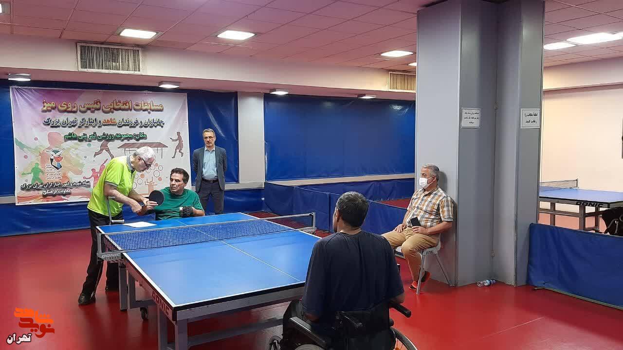 گزارش تصویری/ مسابقات انتخابی «تنیس روی میز» ویژه جانبازان گزارش تصویری/ مسابقات انتخابی «تنیس روی میز» ویژه جانبازان