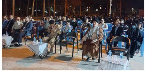 یادواره شهدای اقتدار در مسجد بعثت جام جم زاهدان برگزار شد