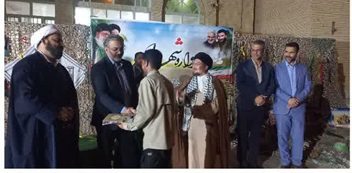 یادواره شهدای اقتدار در مسجد بعثت جام جم زاهدان برگزار شد