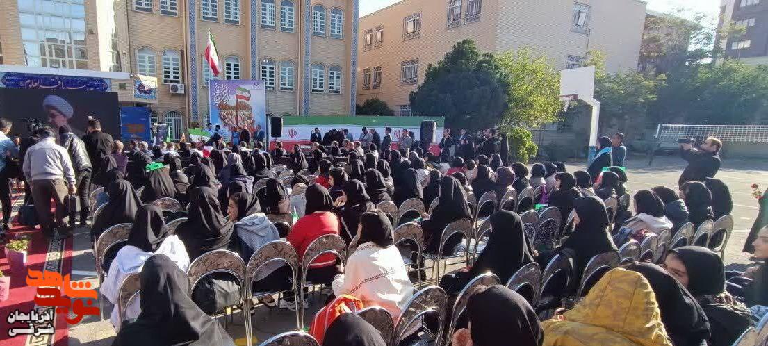 زنگ مهر و مقاومت در تبریز نواخته شد+تصاویر زنگ مهر و مقاومت در تبریز نواخته شد+تصاویر