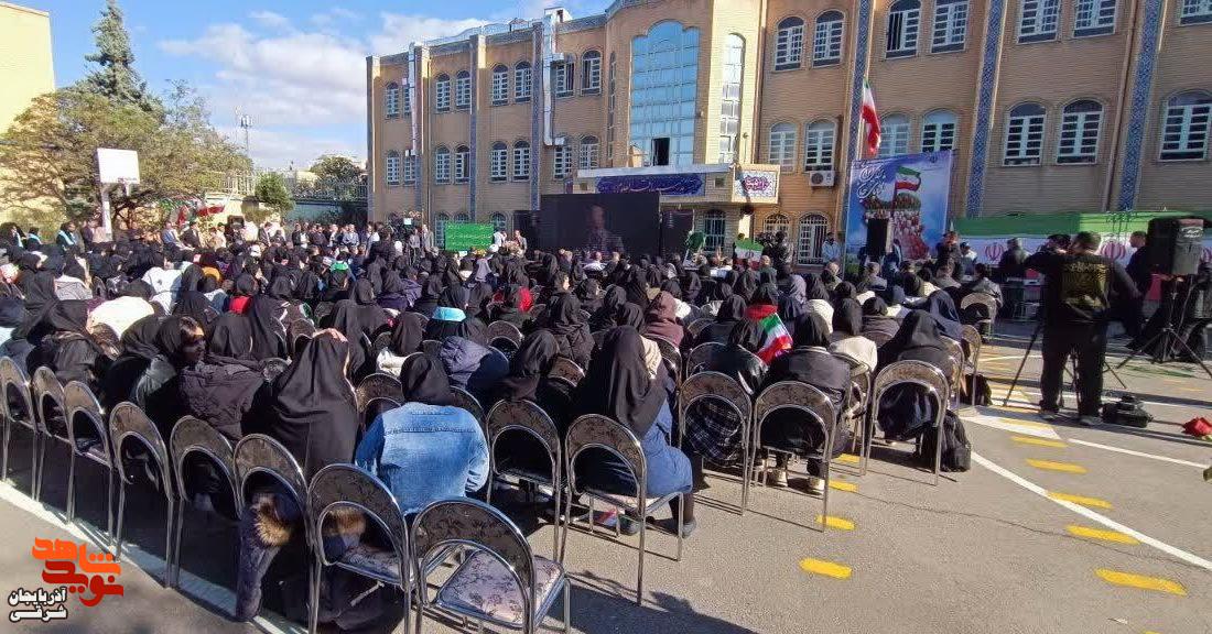 زنگ مهر و مقاومت در تبریز نواخته شد+تصاویر زنگ مهر و مقاومت در تبریز نواخته شد+تصاویر