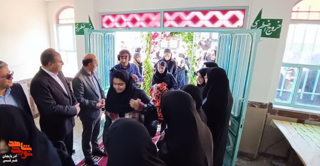 زنگ مهر و مقاومت در تبریز نواخته شد+تصاویر زنگ مهر و مقاومت در تبریز نواخته شد+تصاویر