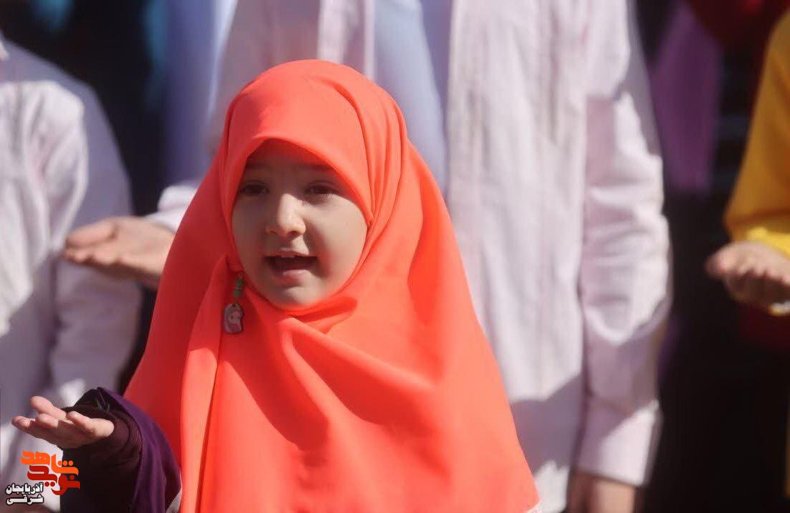 زنگ مهر و مقاومت در تبریز نواخته شد+تصاویر زنگ مهر و مقاومت در تبریز نواخته شد+تصاویر