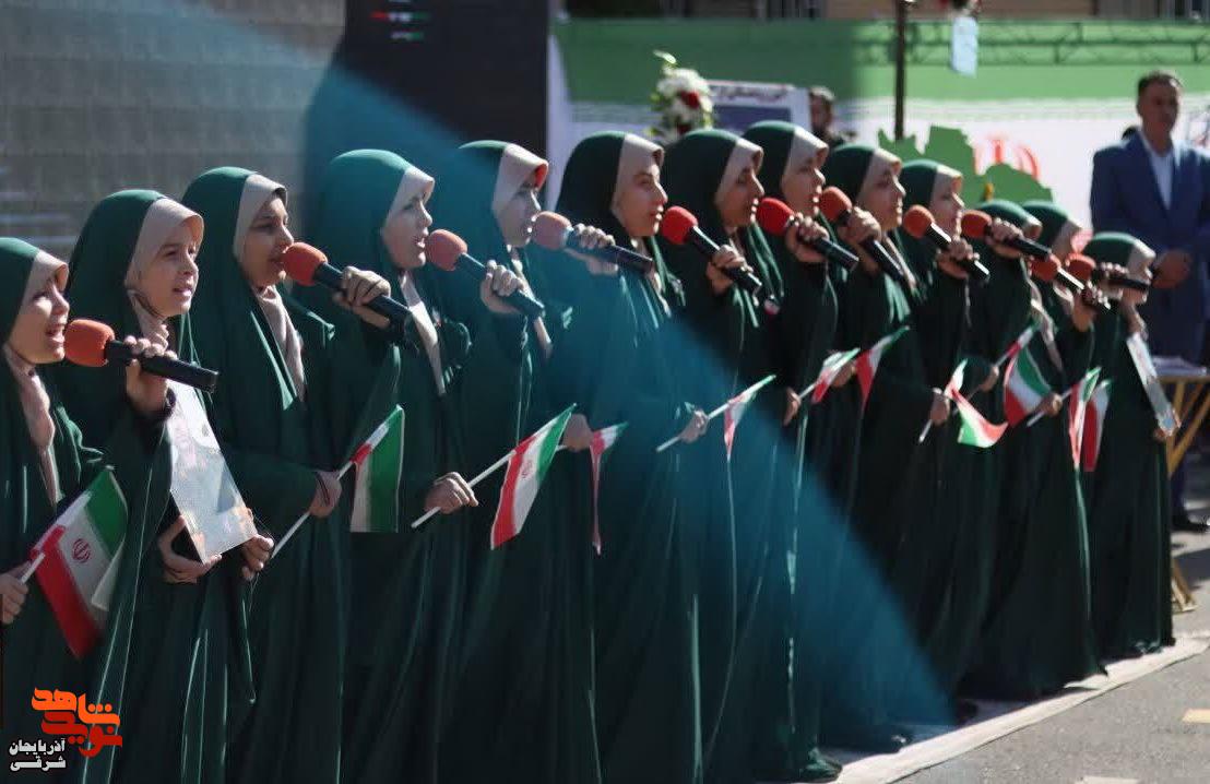 زنگ مهر و مقاومت در تبریز نواخته شد+تصاویر زنگ مهر و مقاومت در تبریز نواخته شد+تصاویر