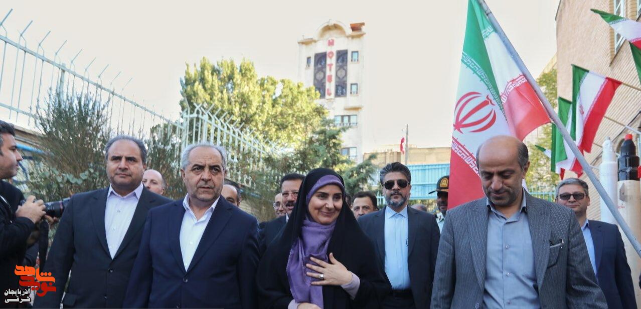 زنگ مهر و مقاومت در تبریز نواخته شد+تصاویر زنگ مهر و مقاومت در تبریز نواخته شد+تصاویر