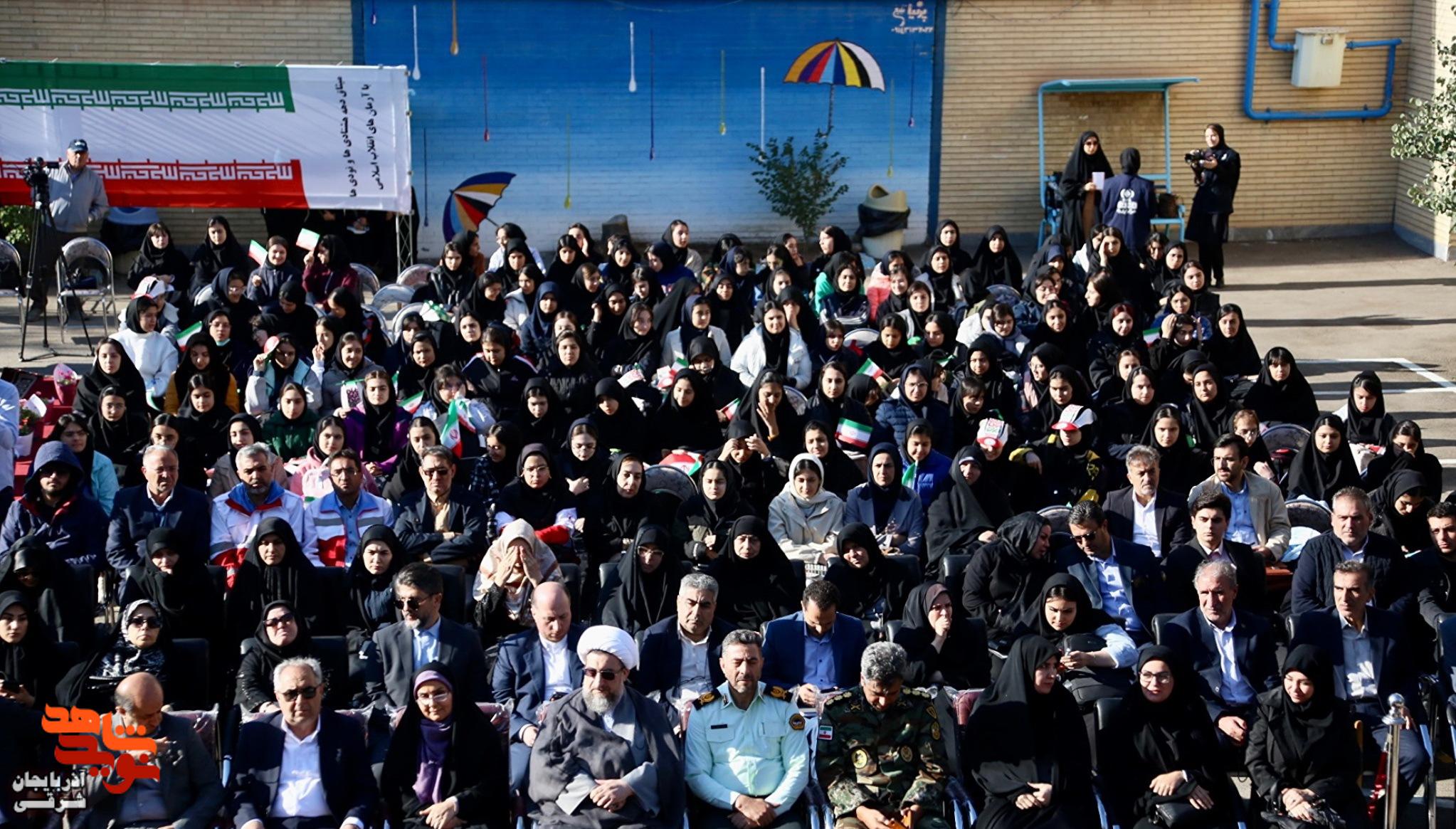 زنگ مهر و مقاومت در تبریز نواخته شد+تصاویر زنگ مهر و مقاومت در تبریز نواخته شد+تصاویر