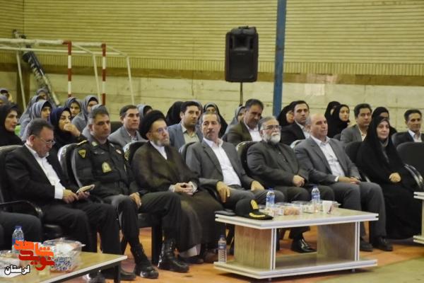 زنگ مهر «ایثار و مقاومت» در دبیرستان شاهد مهر خرم‌آباد نواخته شد