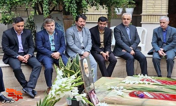 تصاویر/ عطرافشانی یادمان شهدای گمنام موزه دفاع مقدس و مقاومت مازندران