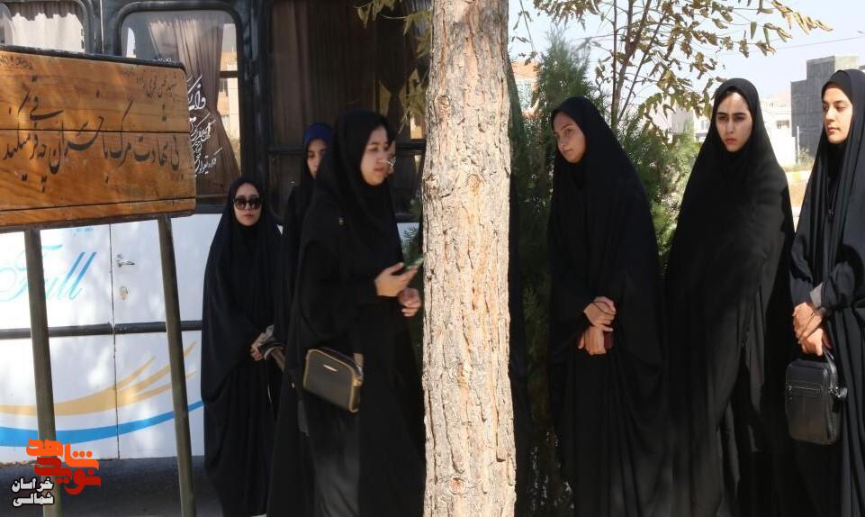 تصاویر/ بازدید دانشجویان دانشگاه فرهنگیان از موزه دفاع مقدس و مقاومت خراسان شمالی