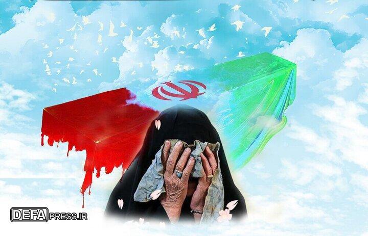 مادر شهید والامقام حسن سویزی درگذشت مادر شهید والامقام حسن سویزی درگذشت