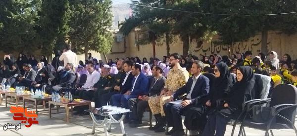 جشن تولد شهیده «هلنا غلامی» در مدرسه محل تحصیلش برگزار شد