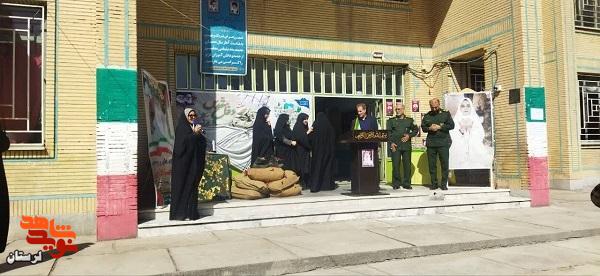 جشن تولد شهیده «هلنا غلامی» در مدرسه محل تحصیلش برگزار شد