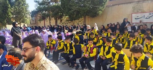 جشن تولد شهیده «هلنا غلامی» در مدرسه محل تحصیلش برگزار شد