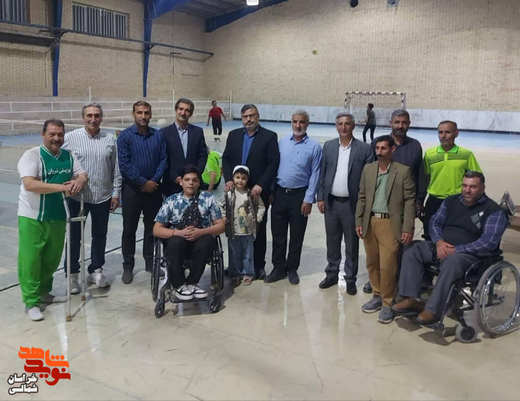 مسابقات پارا المپیک هیات ورزشی جانبازان و توانیابان شهرستان‌های شیروان و فاروج برگزار شد+ تصاویر