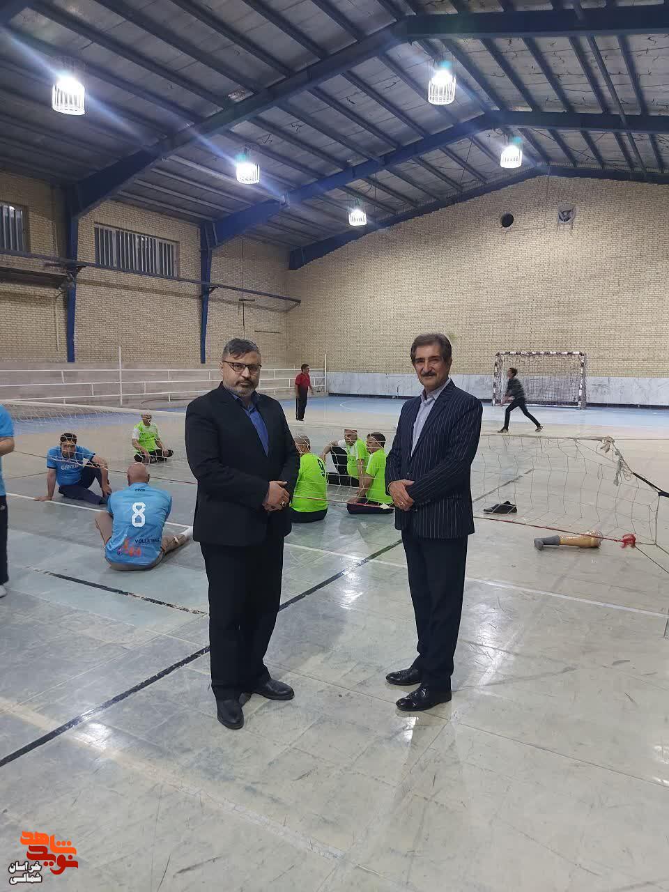 مسابقات پارا المپیک هیات ورزشی جانبازان و توانیابان شهرستان‌های شیروان و فاروج برگزار شد+ تصاویر