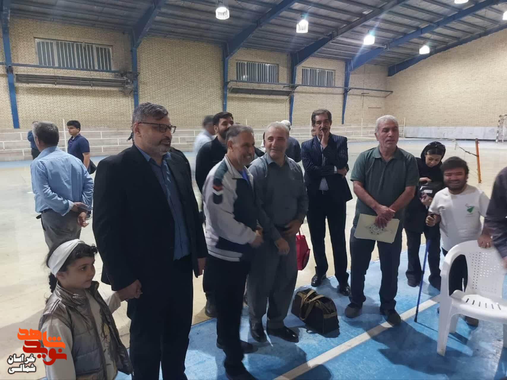 مسابقات پارا المپیک هیات ورزشی جانبازان و توانیابان شهرستان‌های شیروان و فاروج برگزار شد+ تصاویر