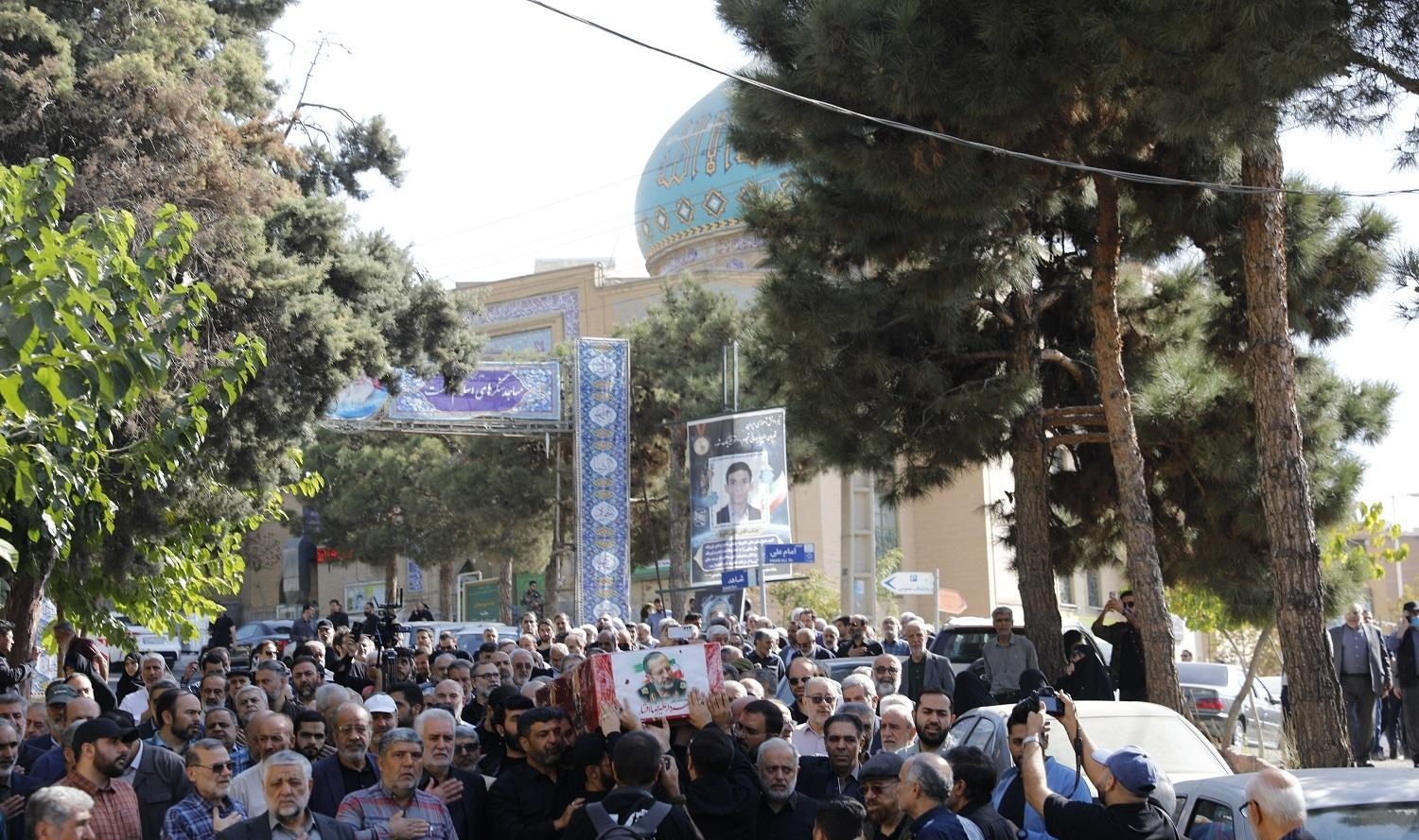 پیکر سردار افشار تشییع شد