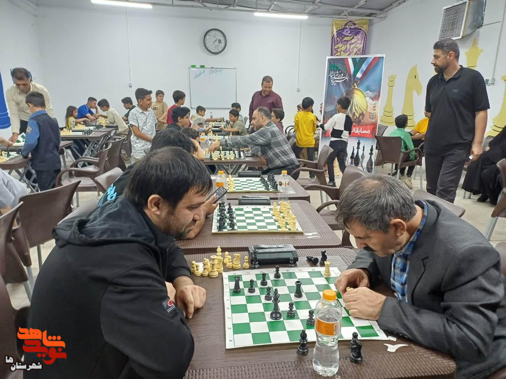 مسابقات المپیاد ورزشی ایثار در رشته شطرنج برگزار شد