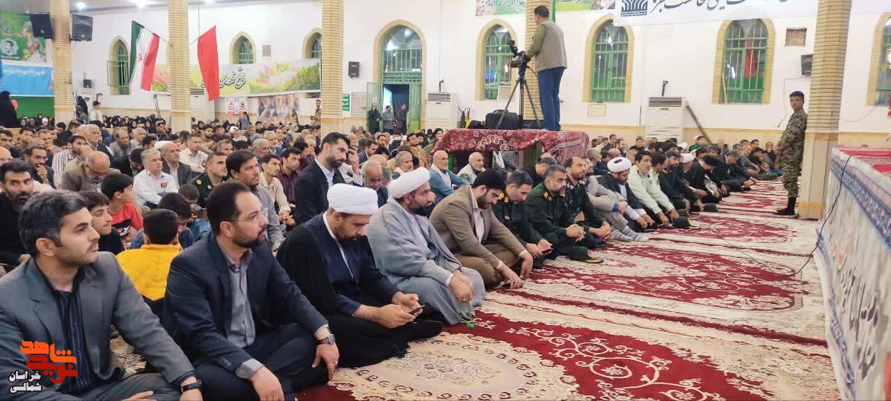 گزارش تصویری/ اجلاسیه ۱۵۴ شهید شهرستان جاجرم