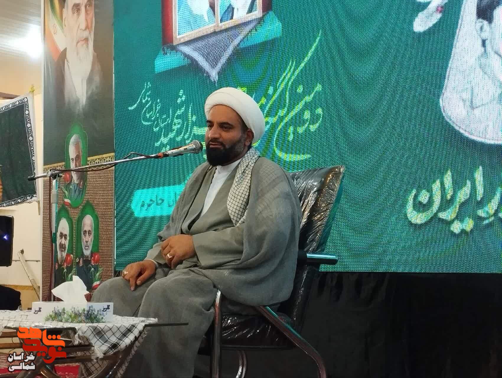 گزارش تصویری/ اجلاسیه ۱۵۴ شهید شهرستان جاجرم