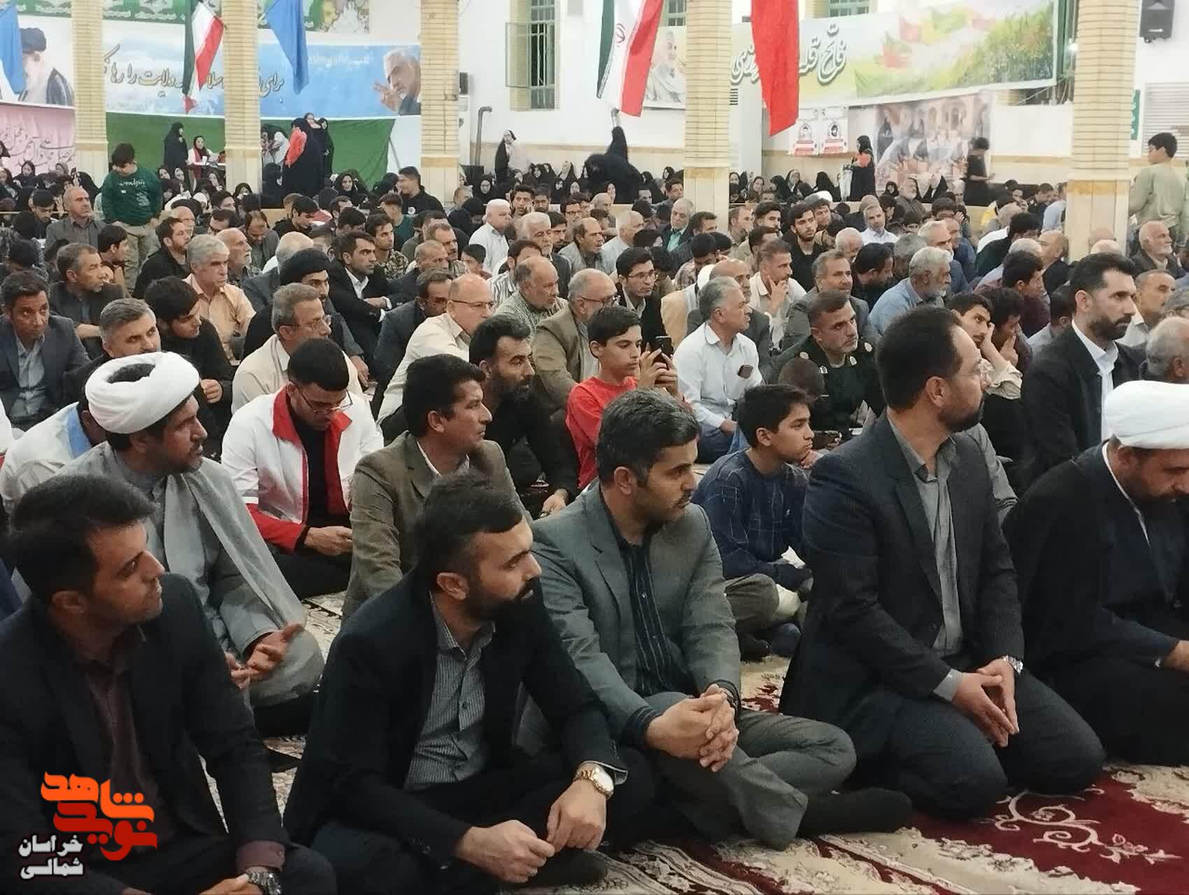 گزارش تصویری/ اجلاسیه ۱۵۴ شهید شهرستان جاجرم