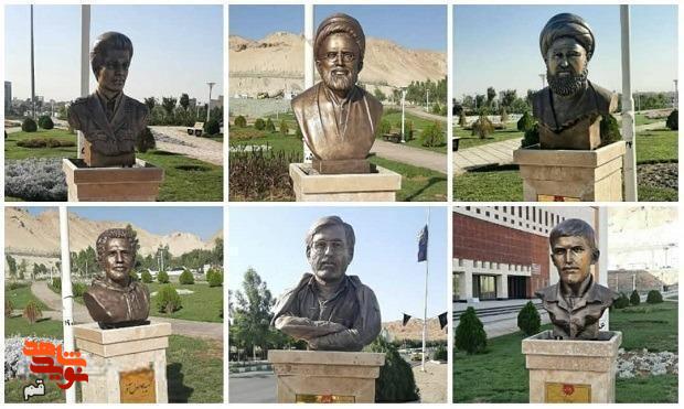 گام بلند قم برای پاسداشت شهدا؛ نصب ۶۰ سردیس و بیش از ۱۵۰ المان فرهنگی