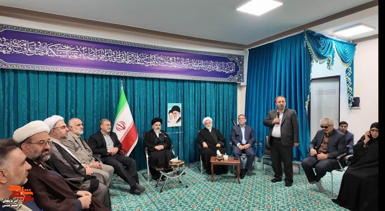 دیدار مشاوران وزرا در امور ایثارگران با حجت الاسلام قریشی نماینده محترم ولی فقیه در آذربایجان غربی و امام جمعه ارومیه