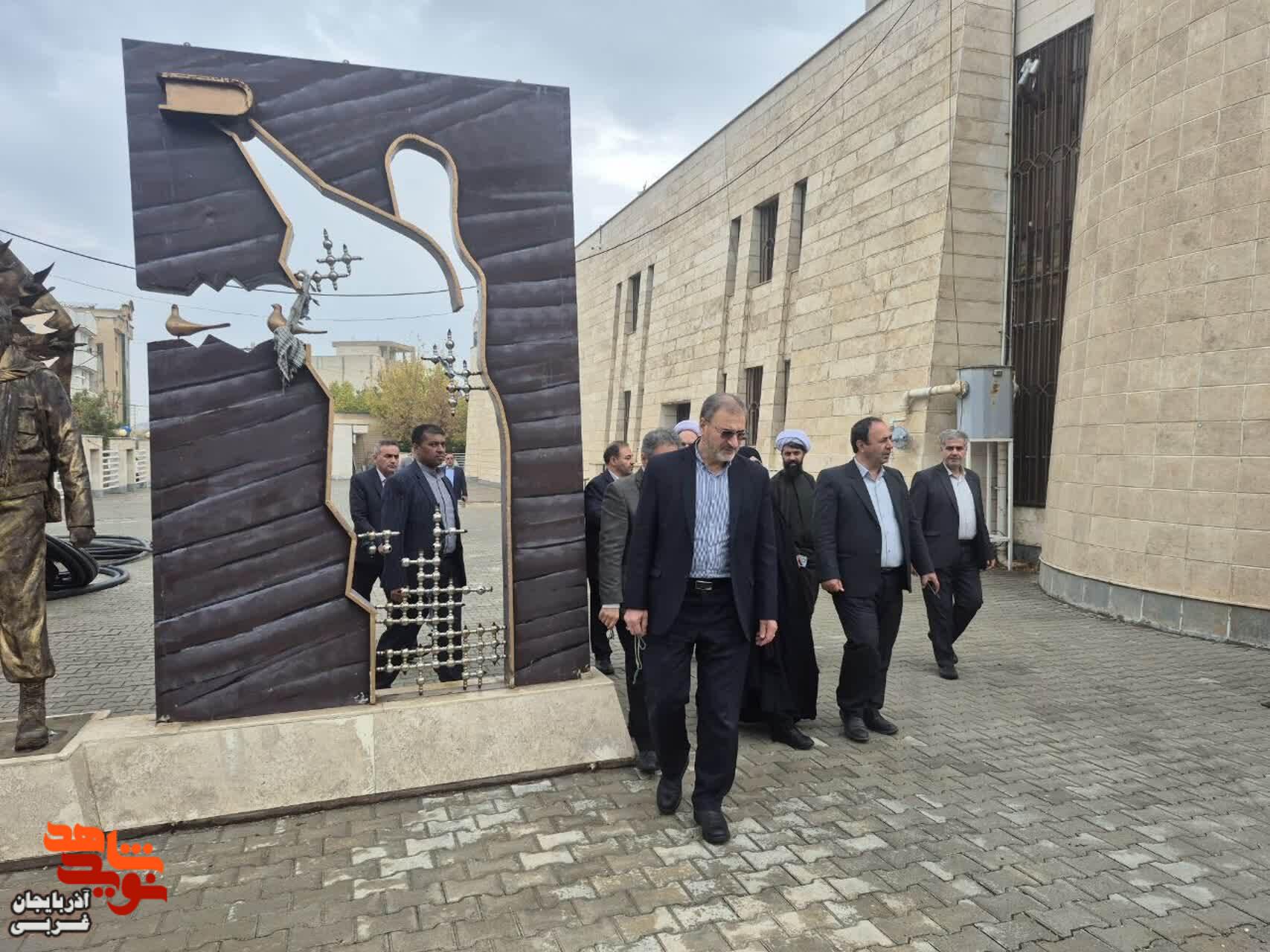 بازدید مشاوران وزرا در امورایثارگران از موزه دفاع مقدس