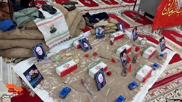 یادواره 8 شهید روستای گاوکش علیا برگزار شد