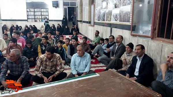 یادواره 8 شهید روستای گاوکش علیا برگزار شد