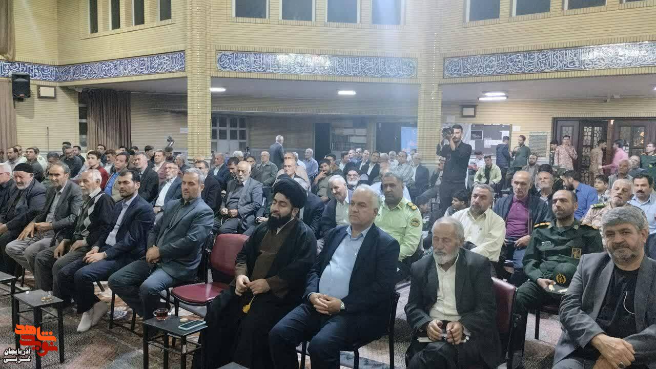 مراسم یادواره شهدای شاخص شهرستان خوی