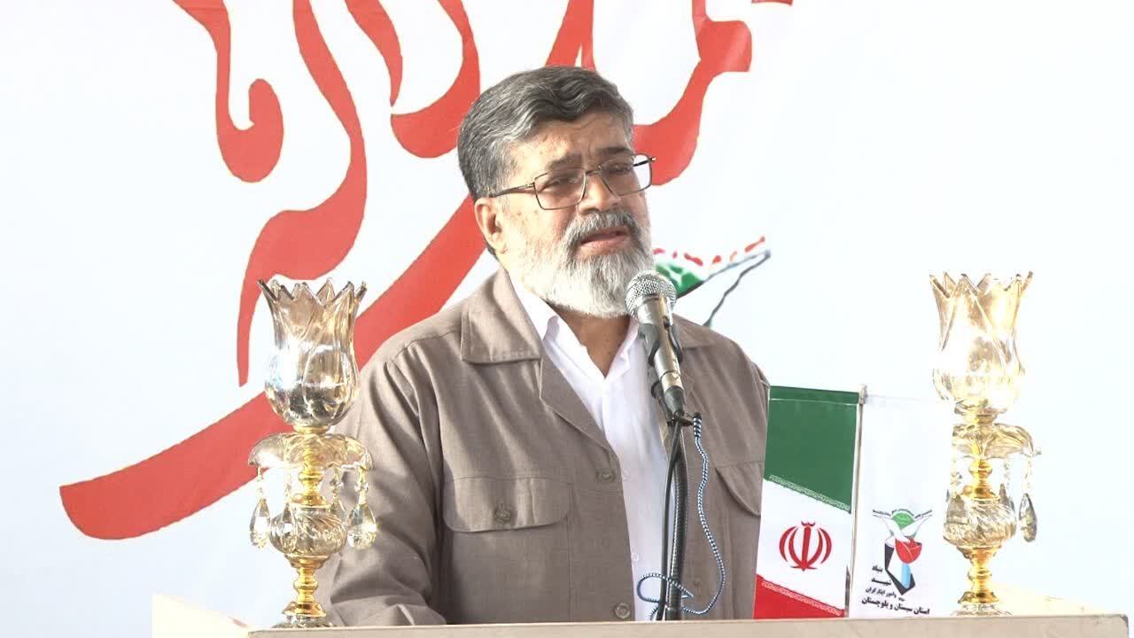 آیین مهمانی لاله ها در گلزار شهدای شهرستان زاهدان برگزار شد