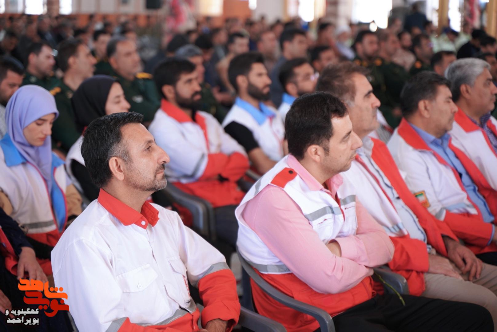 گزارش تصویری مراسم میهمانی لاله‌ها و سالگرد شهید سید حسن نصرالله در یاسوج