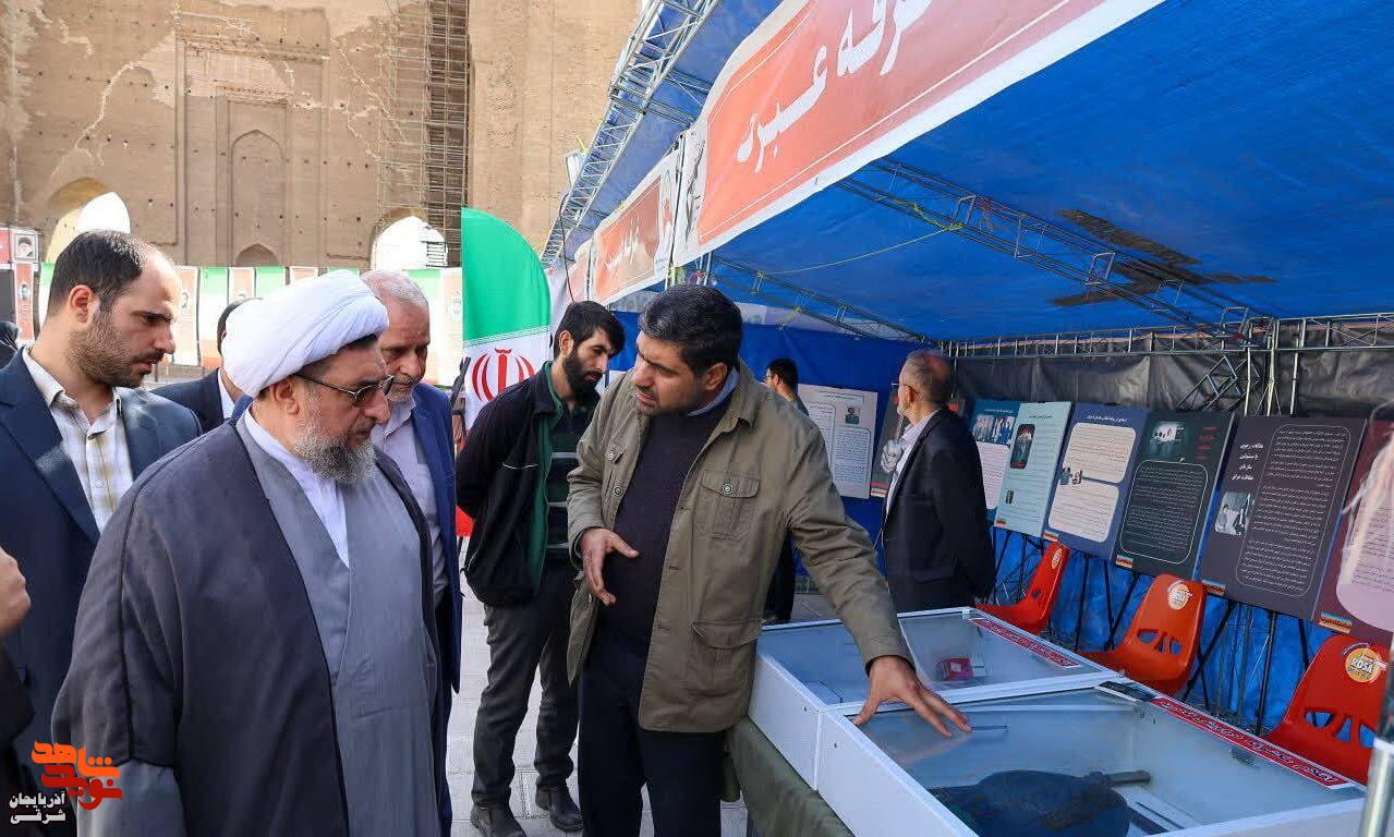 امام جمعه تبریز از نمایشگاه فرهنگیِ مصلی بازدید کرد