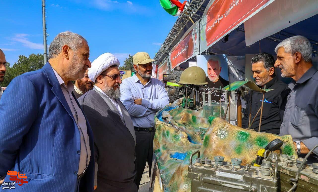 امام جمعه تبریز از نمایشگاه فرهنگیِ مصلی بازدید کرد