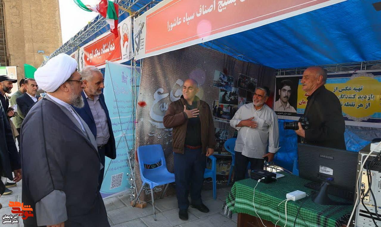 امام جمعه تبریز از نمایشگاه فرهنگیِ مصلی بازدید کرد