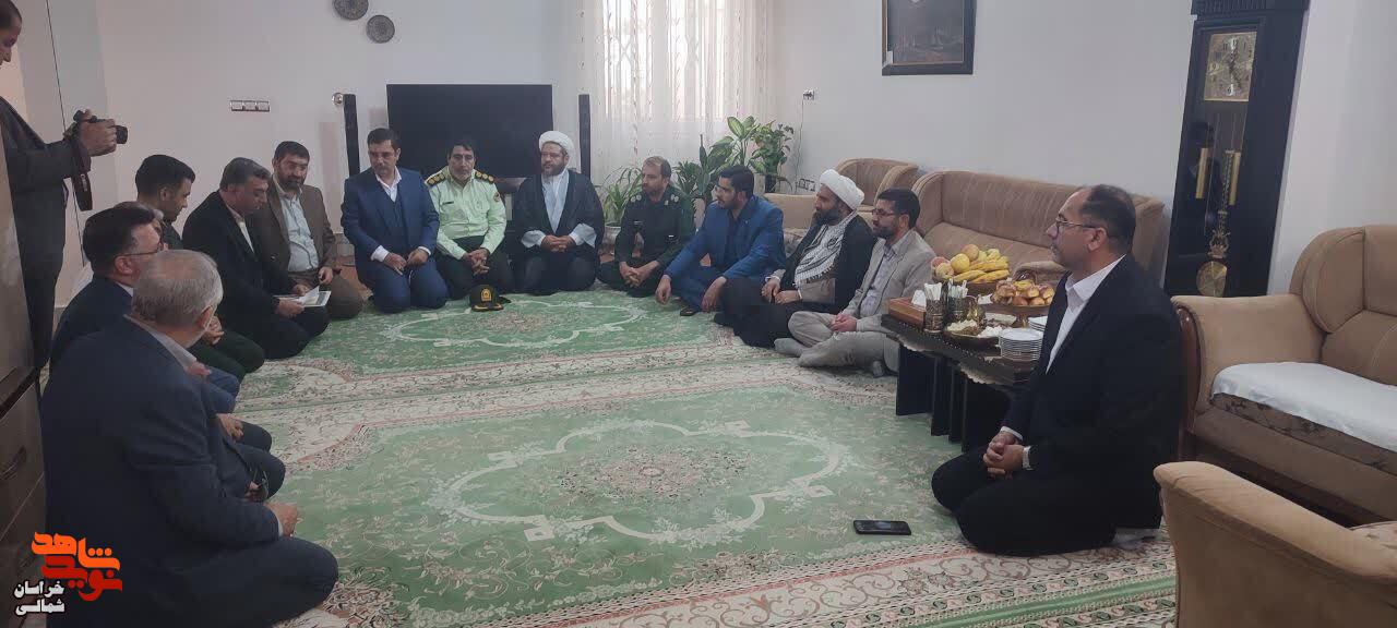 دیدار از خانواده شهید«عابدین عابدی» و جانباز دفاع مقدس «حسن کوثری»