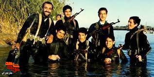 تصاویر کمتر دیده شده از غواصان غیور لشکر ویژه ۲۵ کربلا