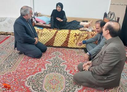 دیدار با مادر صبور و فداکار شهیدان «کشکولی»