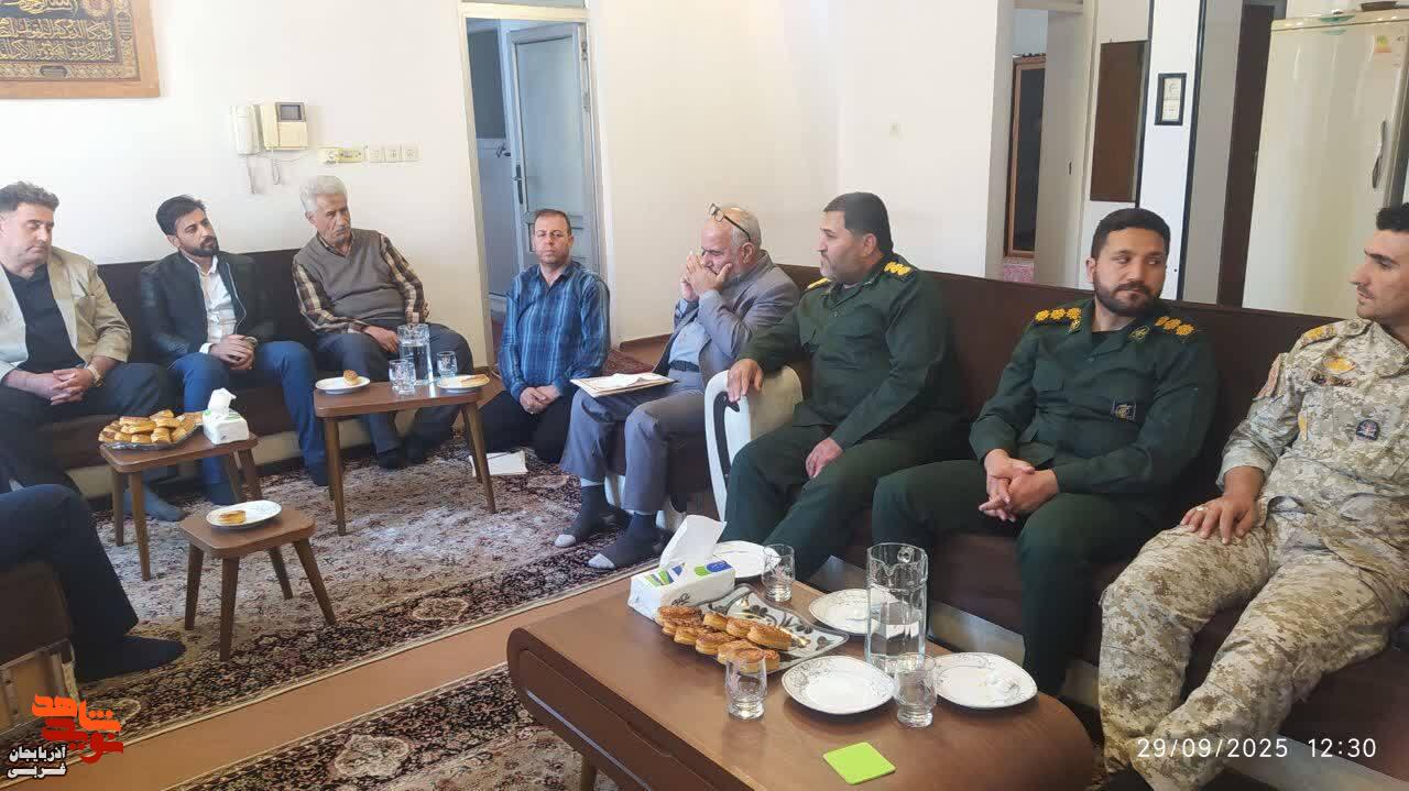 دیدار با خانواده های معظم شهدا و ایثارگران در بوکان