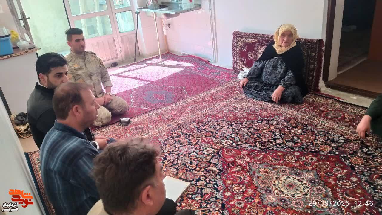 دیدار با خانواده های معظم شهدا و ایثارگران در بوکان